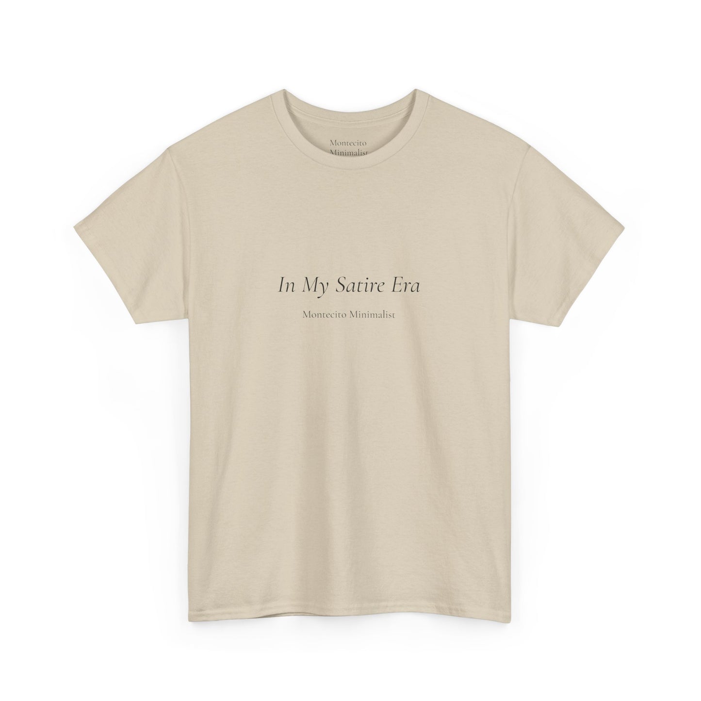 In My Satire Era Unisex Heavyweight Cotton Tee