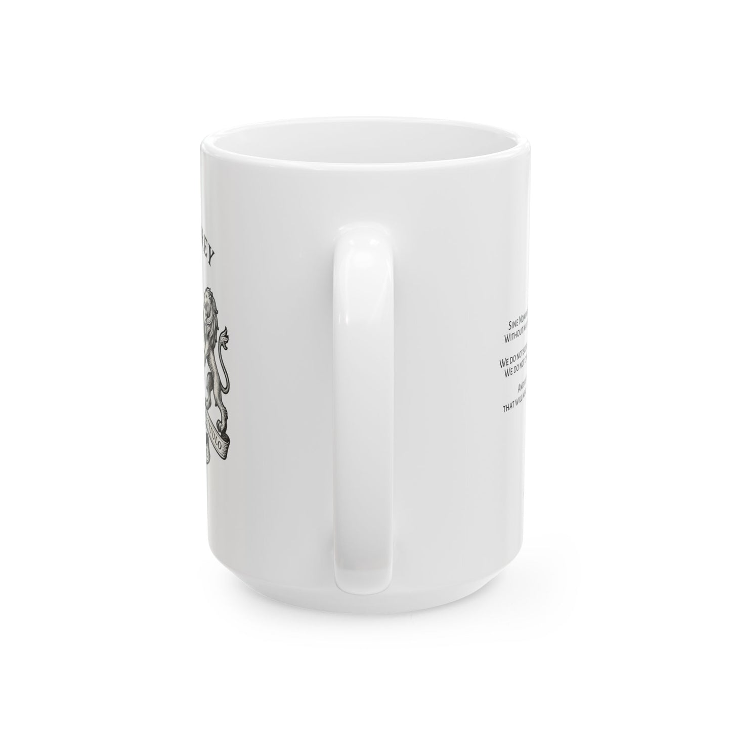 Men In Grey Coffee Mug