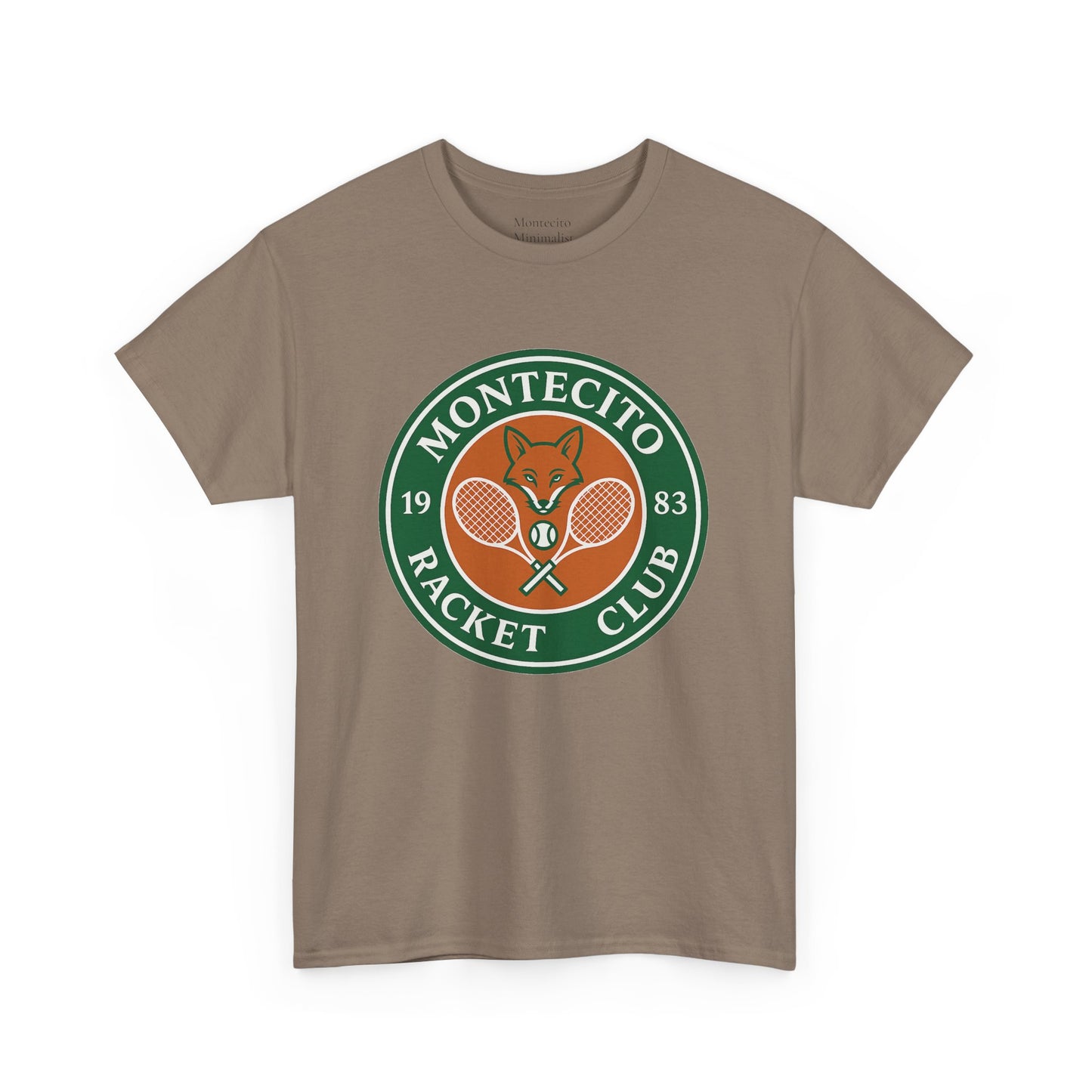 Montecito Racket Club Unisex Heavyweight Cotton Tee