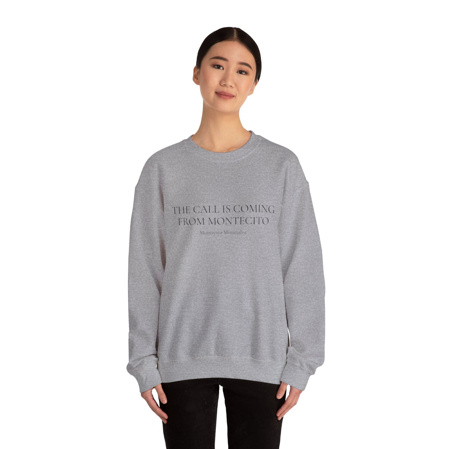 The call is coming from Montecito Crewneck Sweatshirt