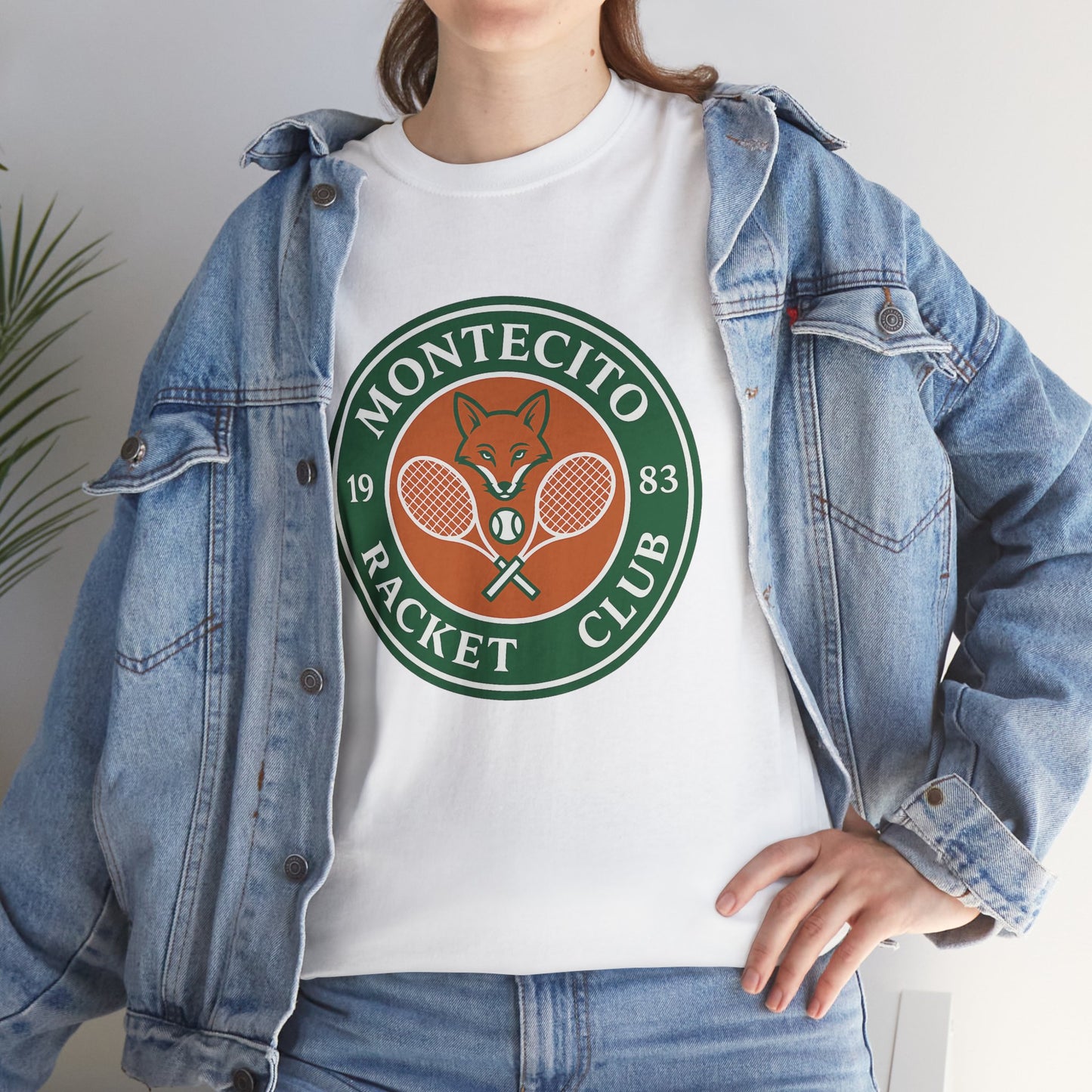 Montecito Racket Club Unisex Heavyweight Cotton Tee
