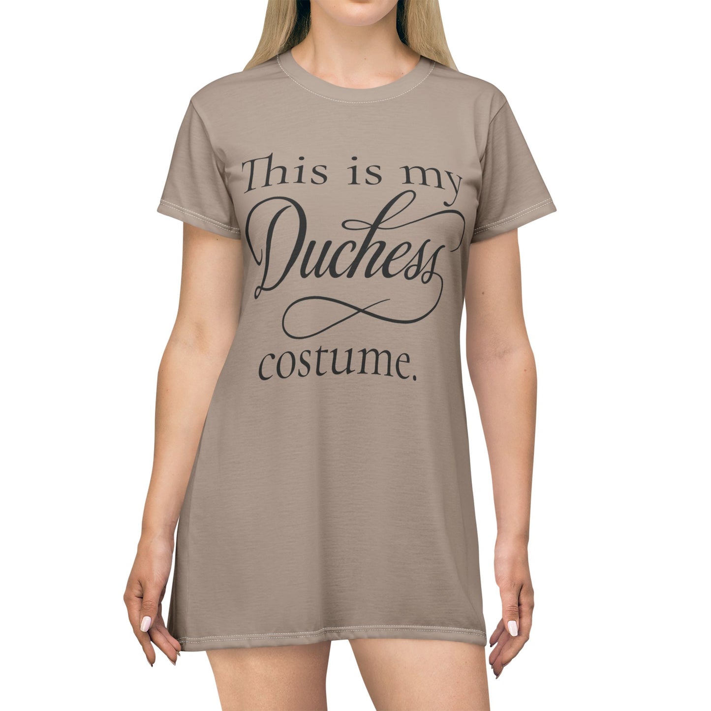 This is my Duchess costume T-Shirt Dress