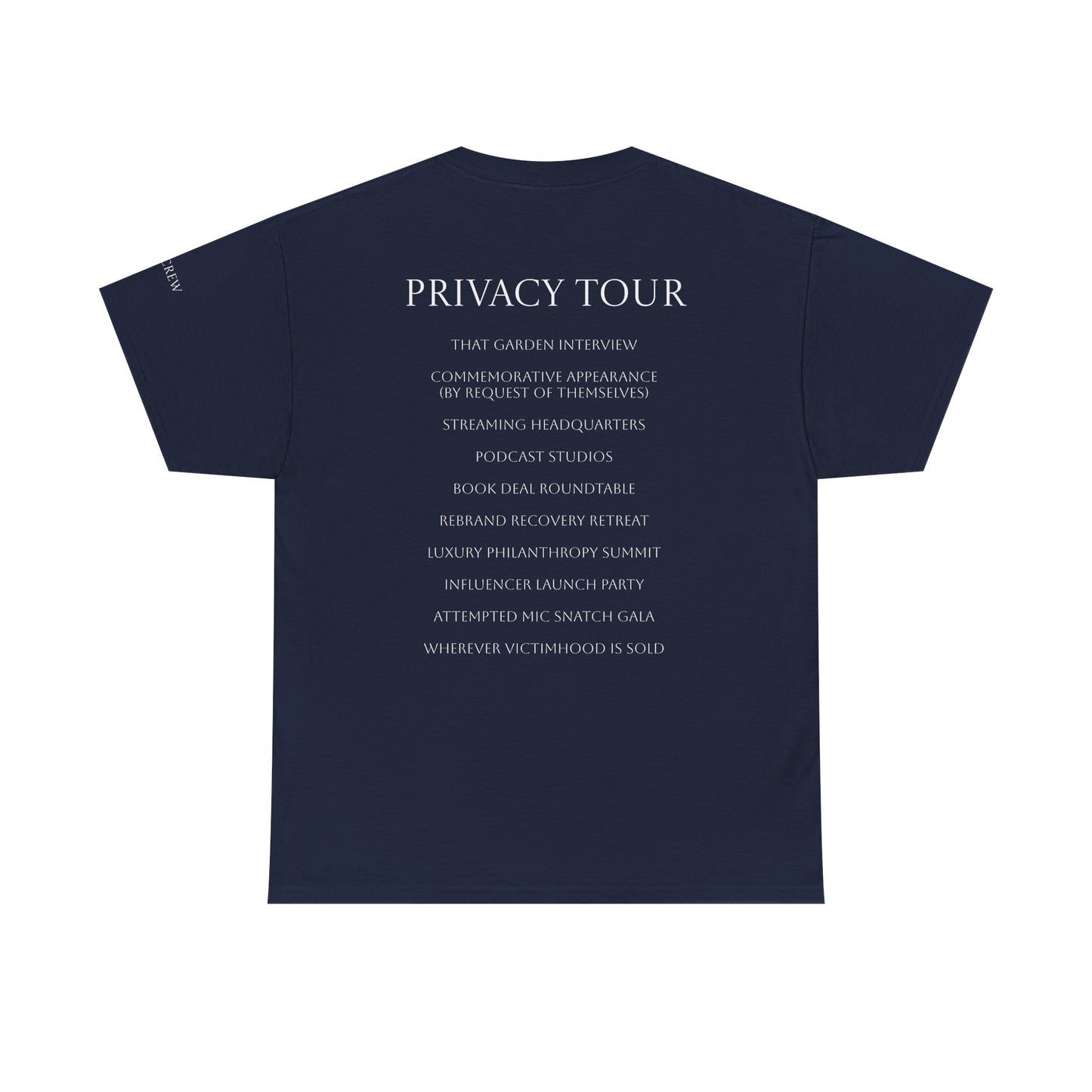 Privacy Tour Tee