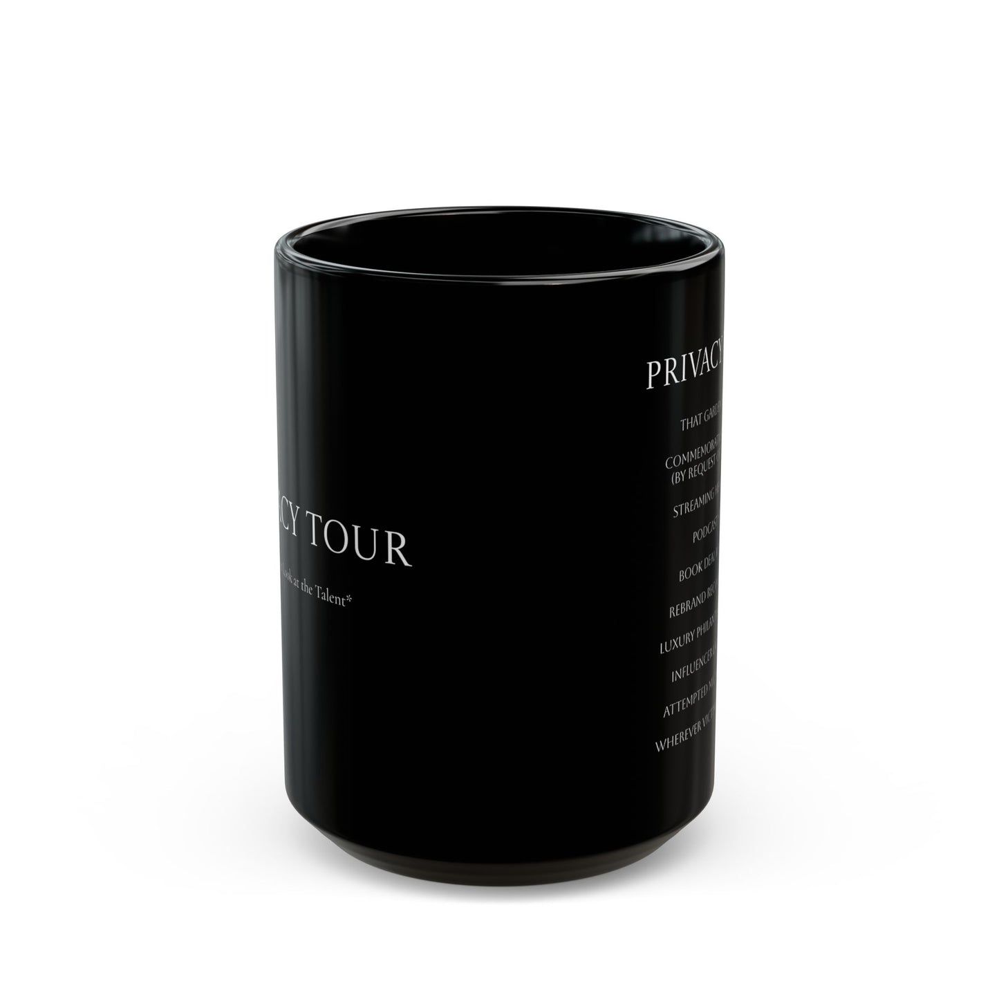 Privacy Tour Coffee Mug