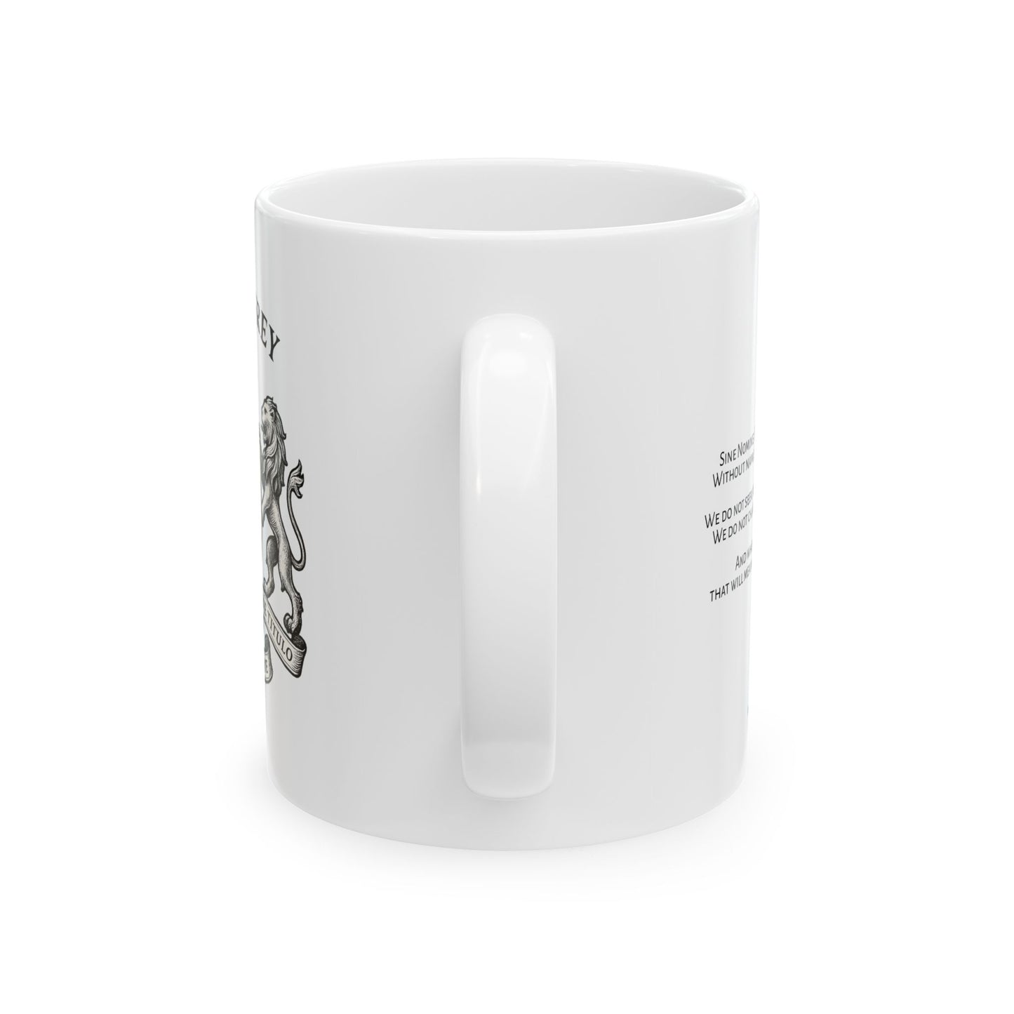 Men In Grey Coffee Mug