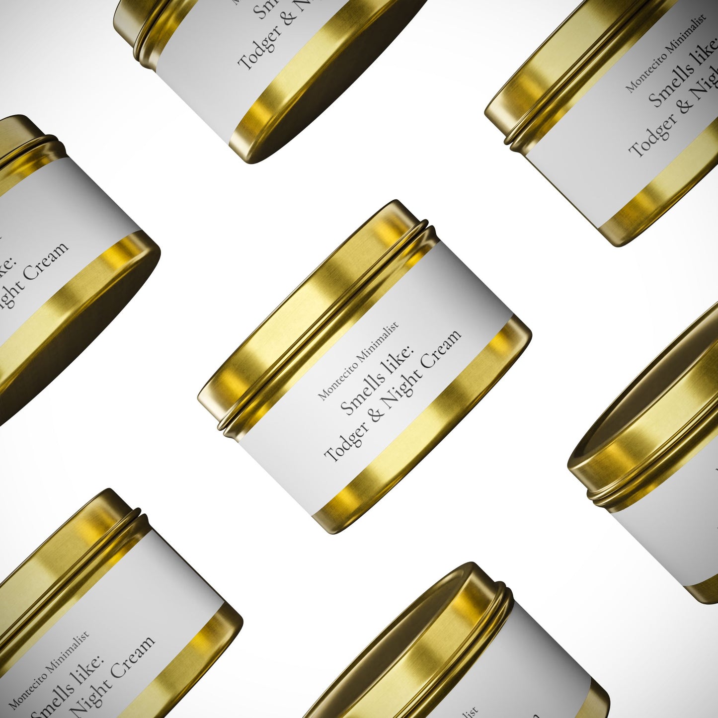 Montecito Minimalist Candle | Smells Like Todger & Night Cream 4oz Tin