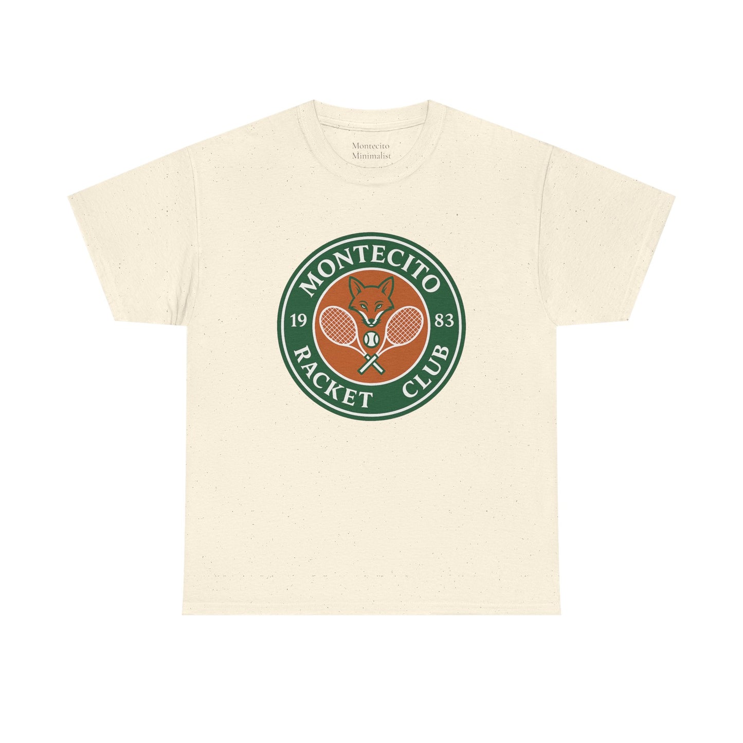 Montecito Racket Club Unisex Heavyweight Cotton Tee