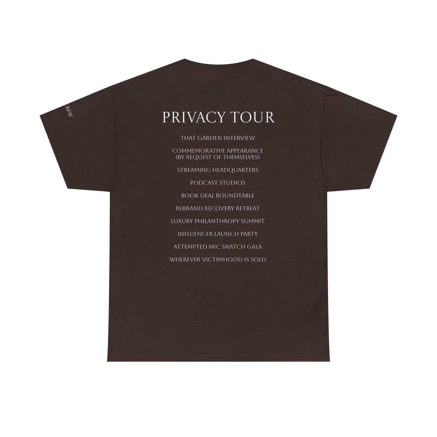 Privacy Tour Tee