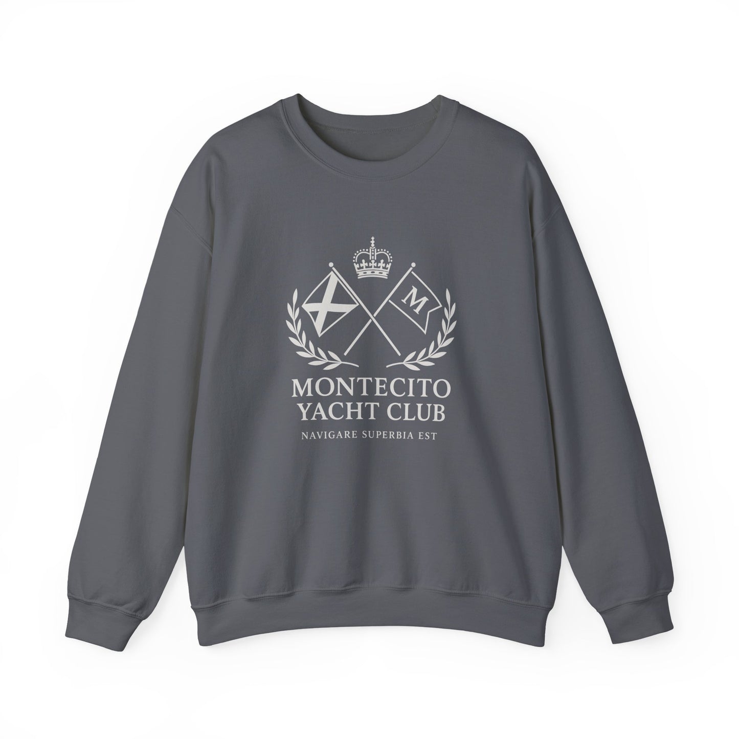 Montecito Yacht Club Sweatshirt | Cozy Unisex Crewneck