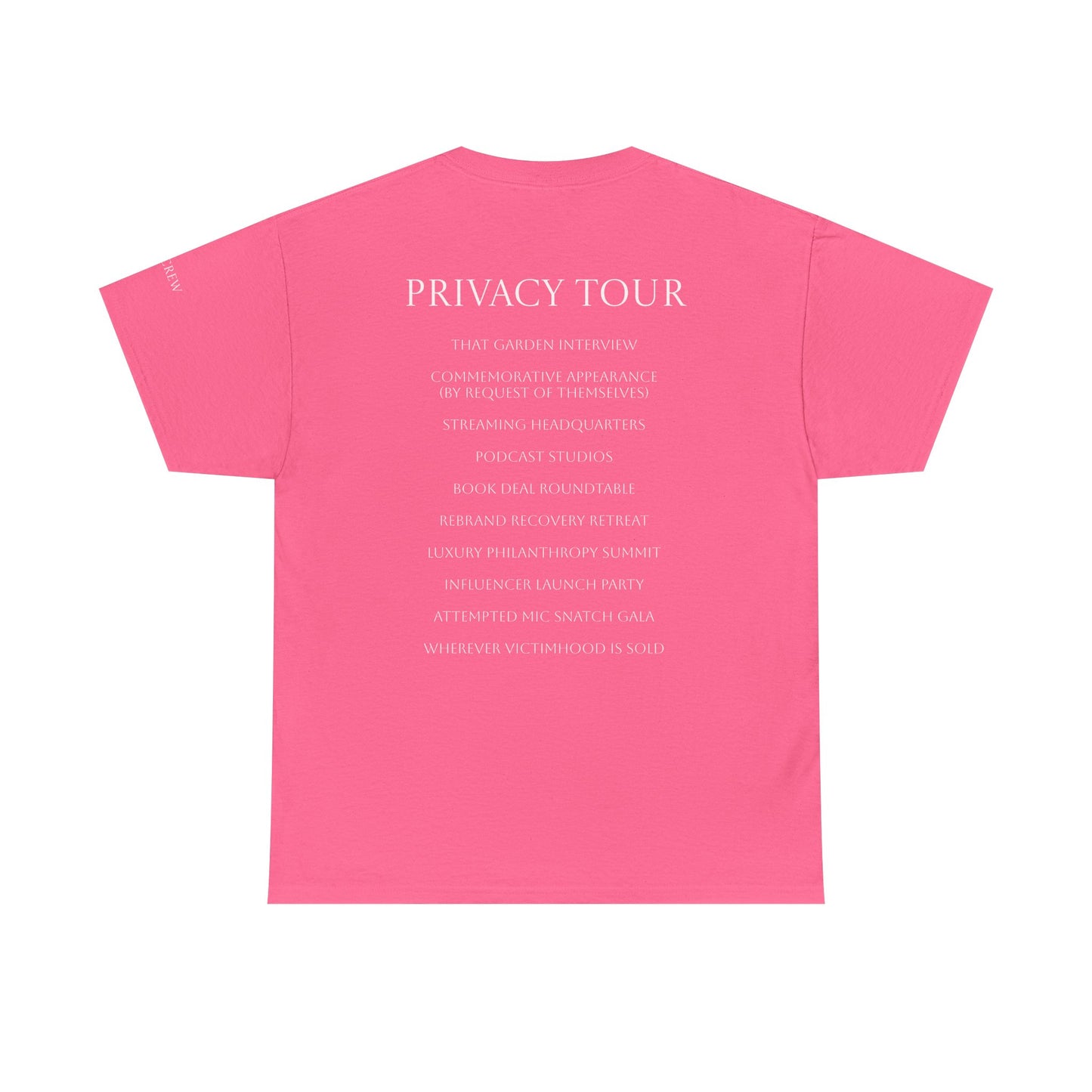 Privacy Tour Tee