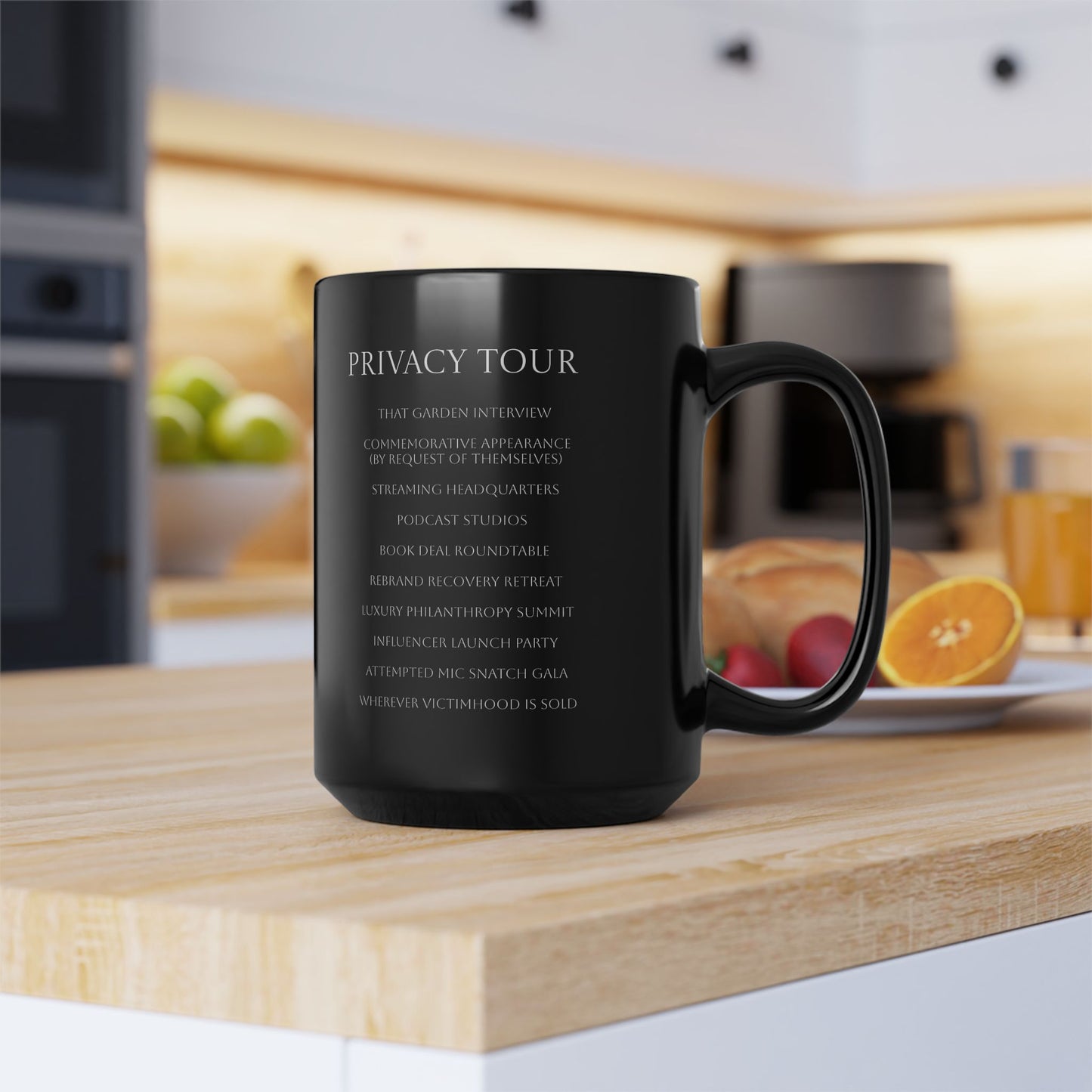 Privacy Tour Coffee Mug