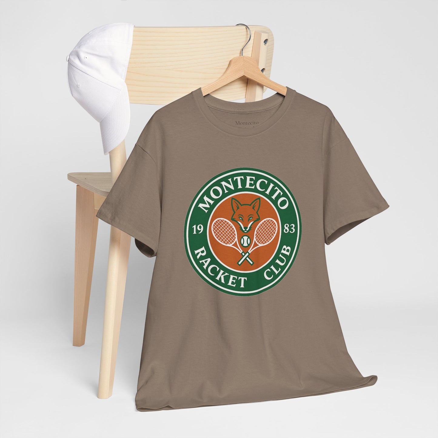 Montecito Racket Club Unisex Heavyweight Cotton Tee