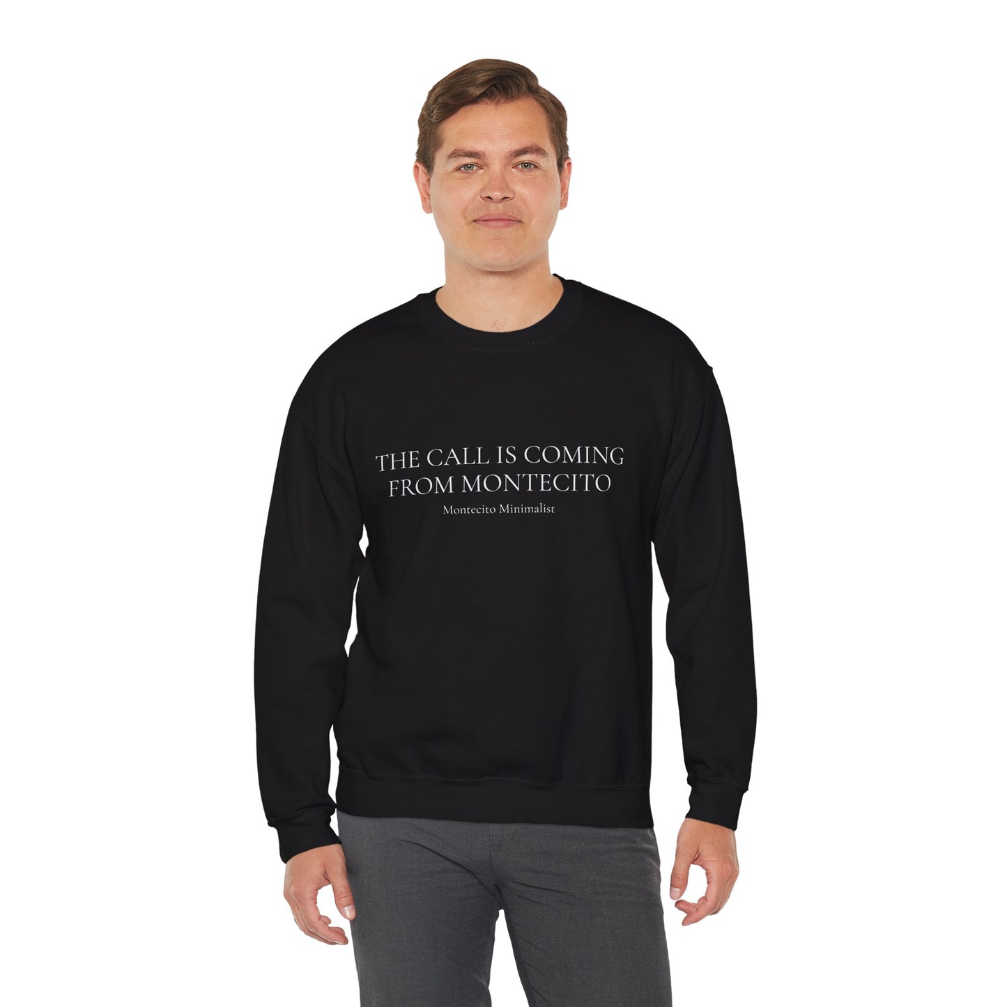 The call is coming from Montecito Crewneck Sweatshirt