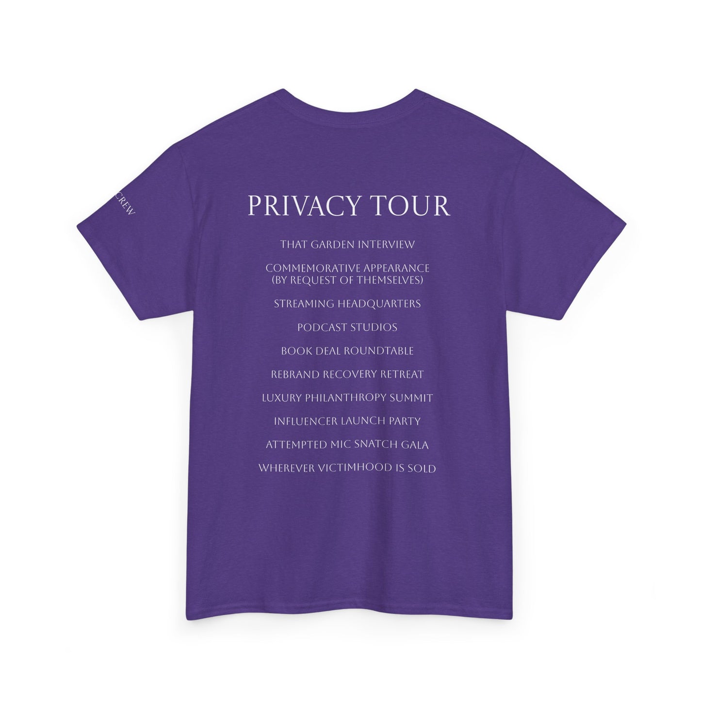 Privacy Tour Tee