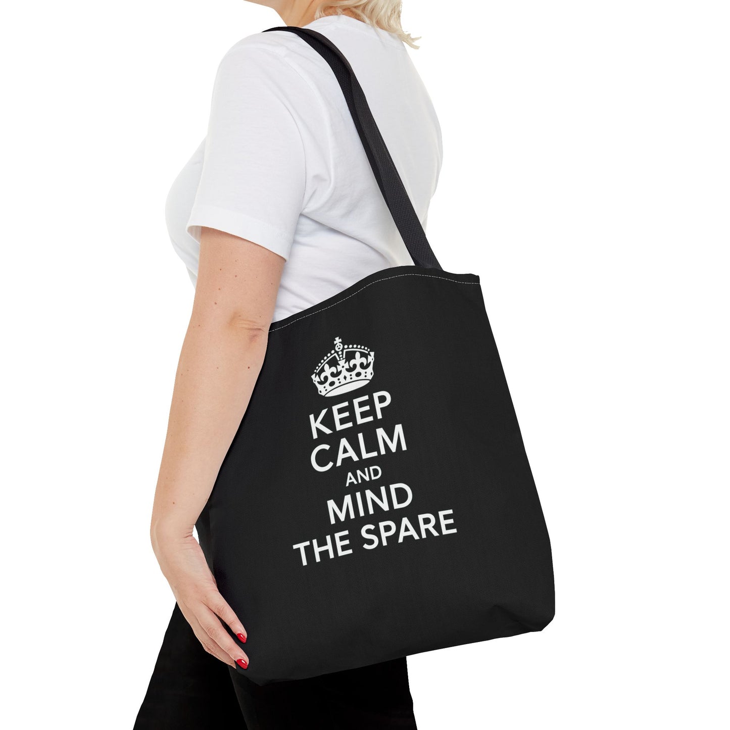 Keep Calm and Mind the Spare Tote