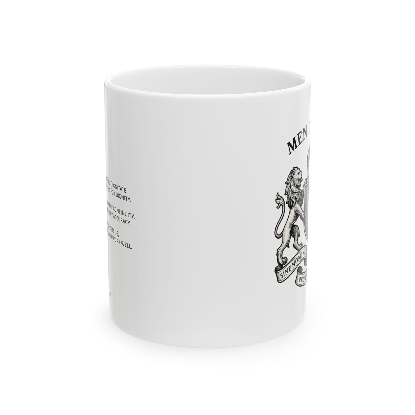 Men In Grey Coffee Mug