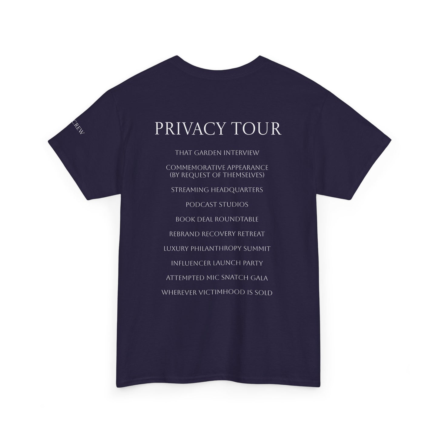 Privacy Tour Tee