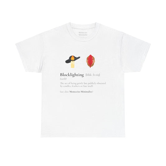 Blocklighting Unisex Heavyweight Cotton Tee