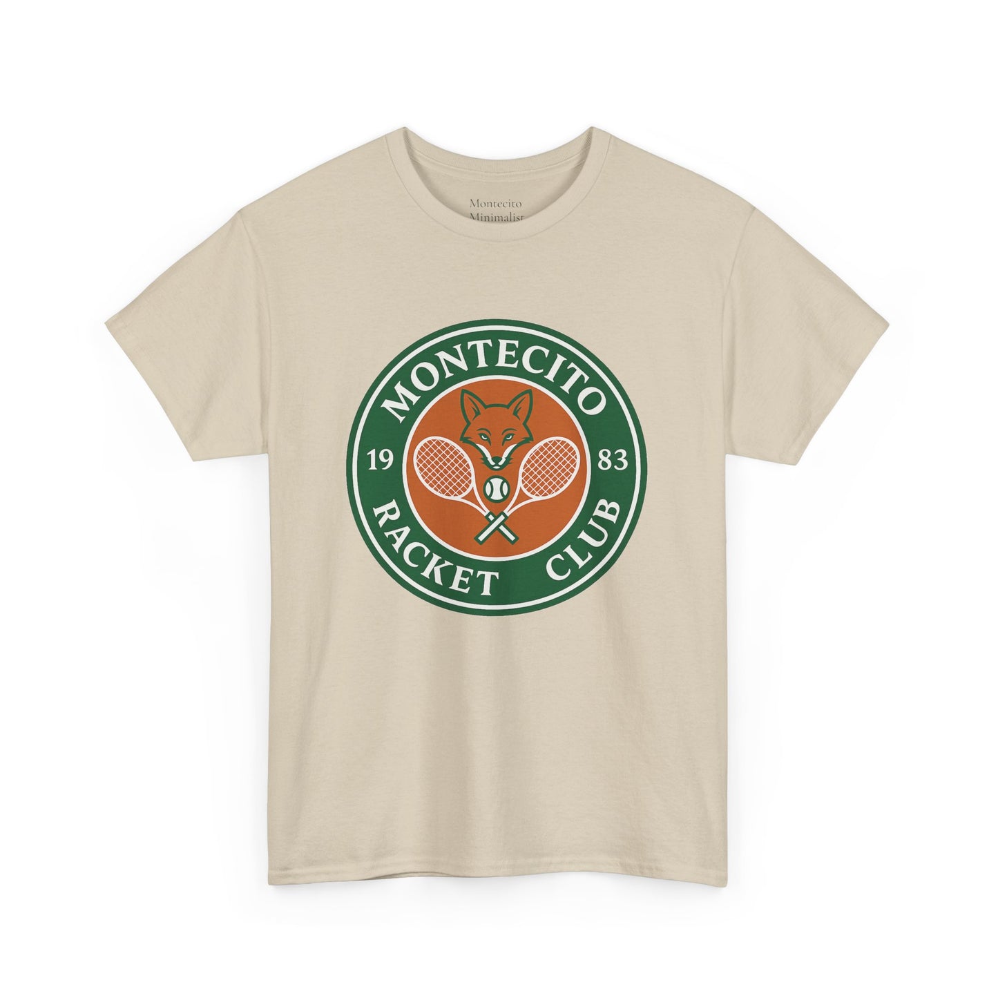 Montecito Racket Club Unisex Heavyweight Cotton Tee