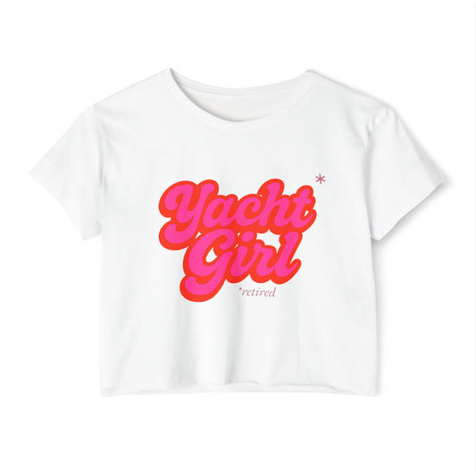Retired Yacht Girl Crop Top