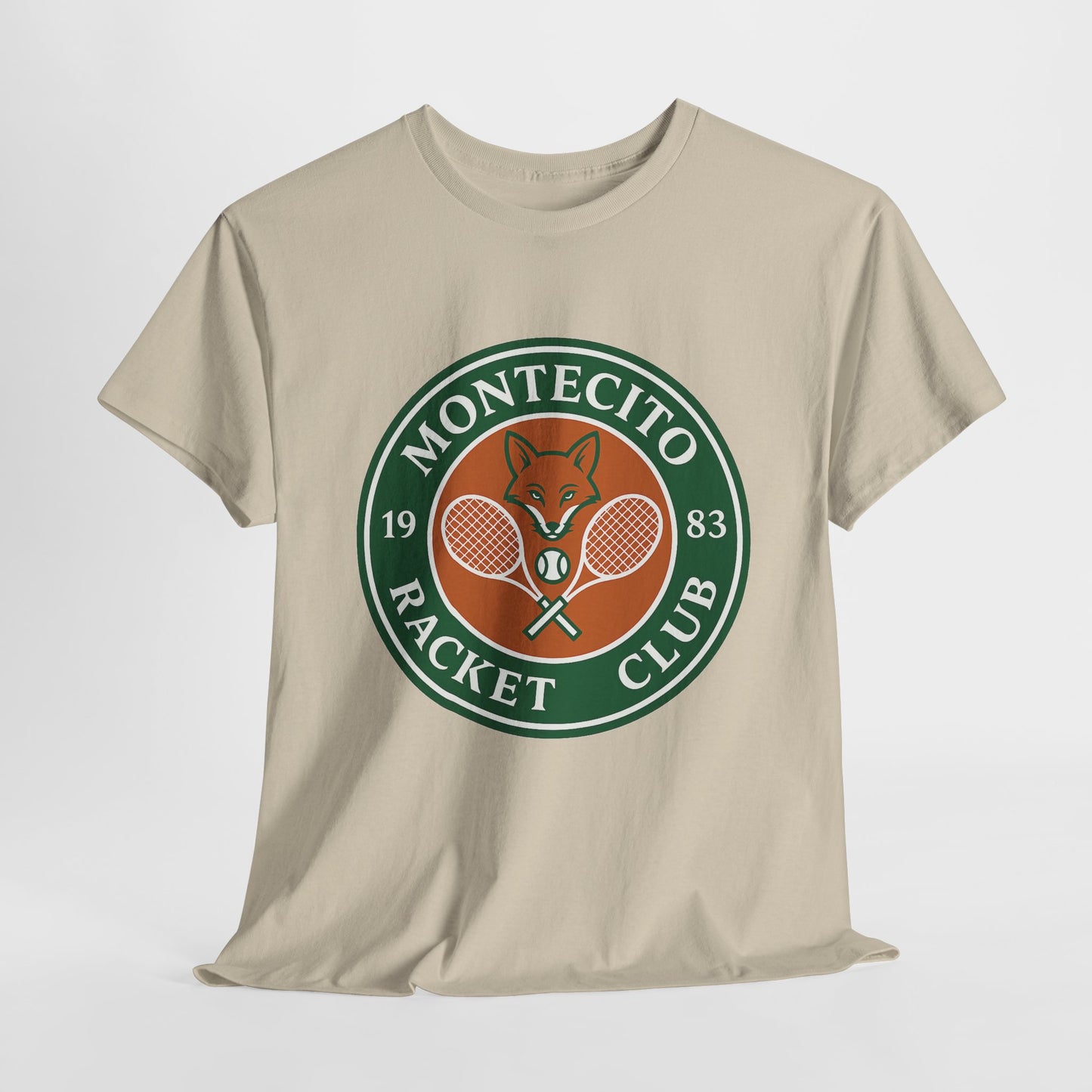 Montecito Racket Club Unisex Heavyweight Cotton Tee