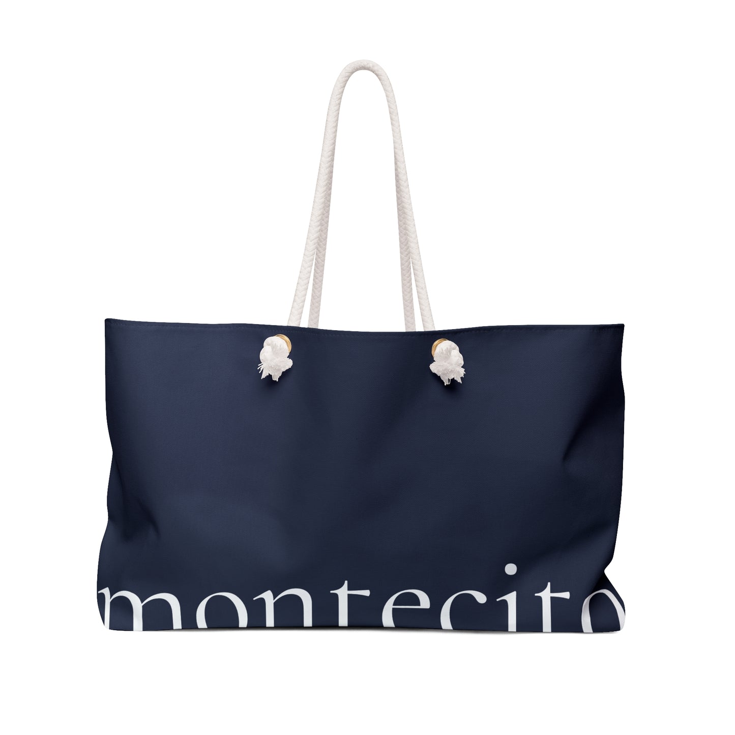 Montecito Minimalist Weekender Bag - Stylish Travel Tote for Getaways