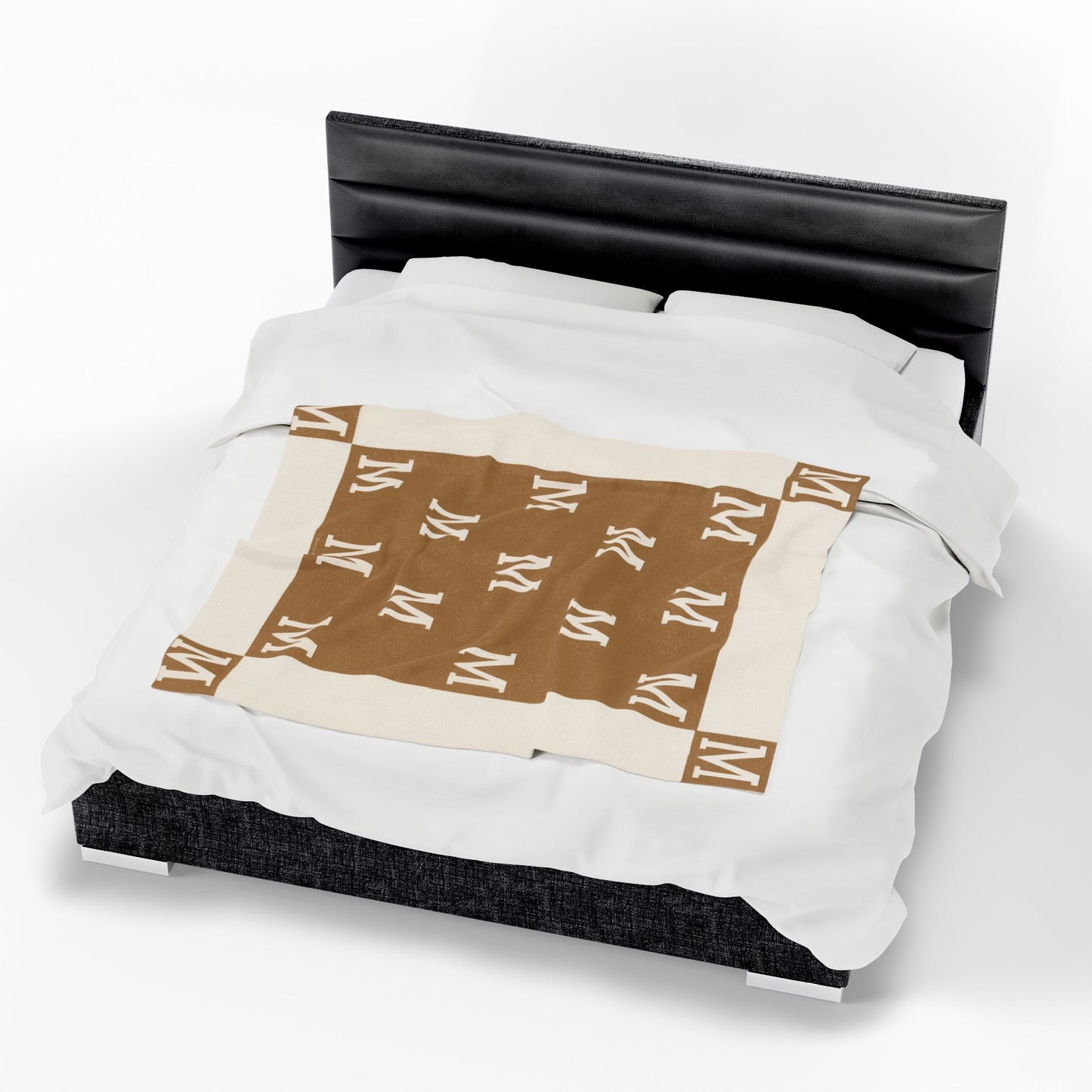 M Monogram Plush Blanket