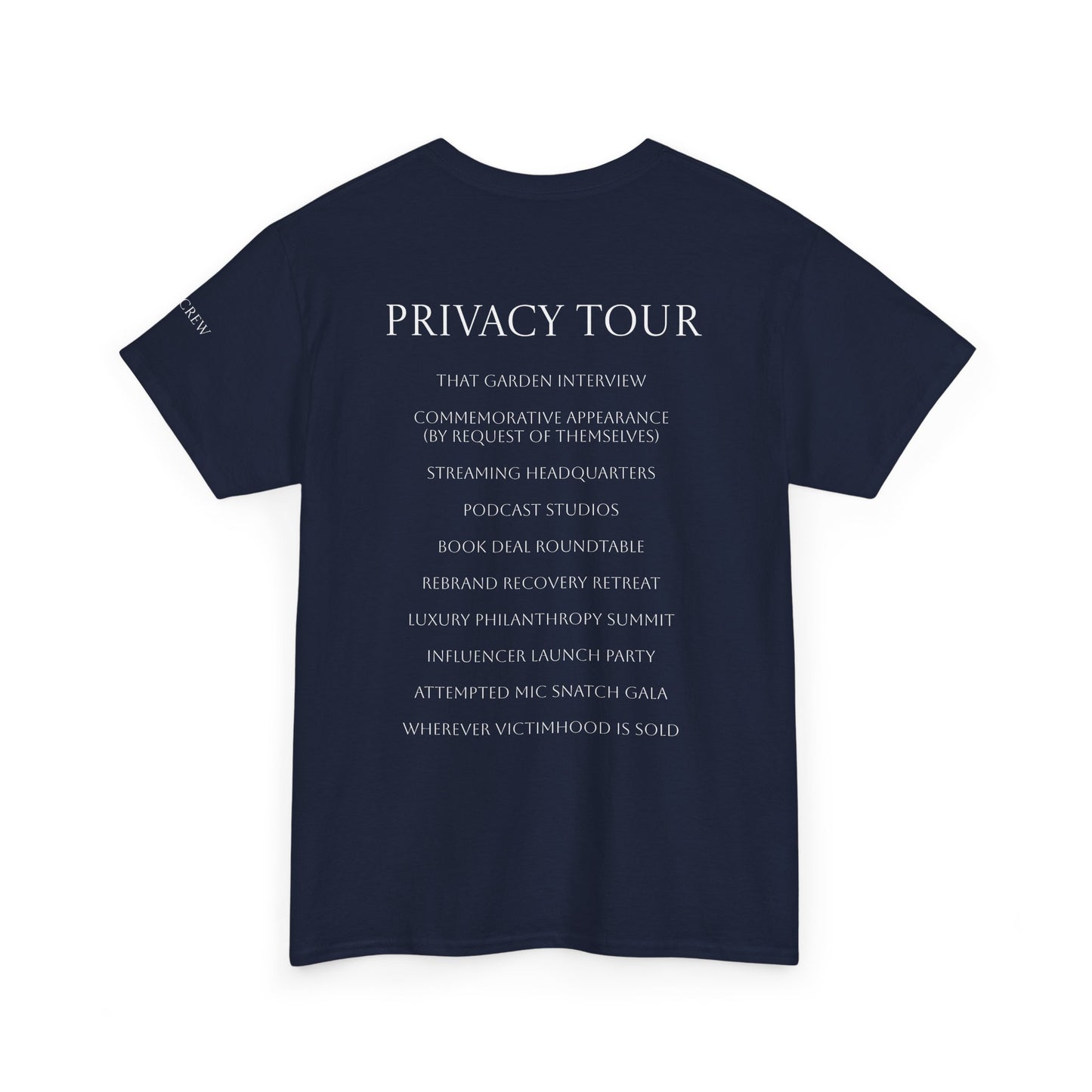 Privacy Tour Tee