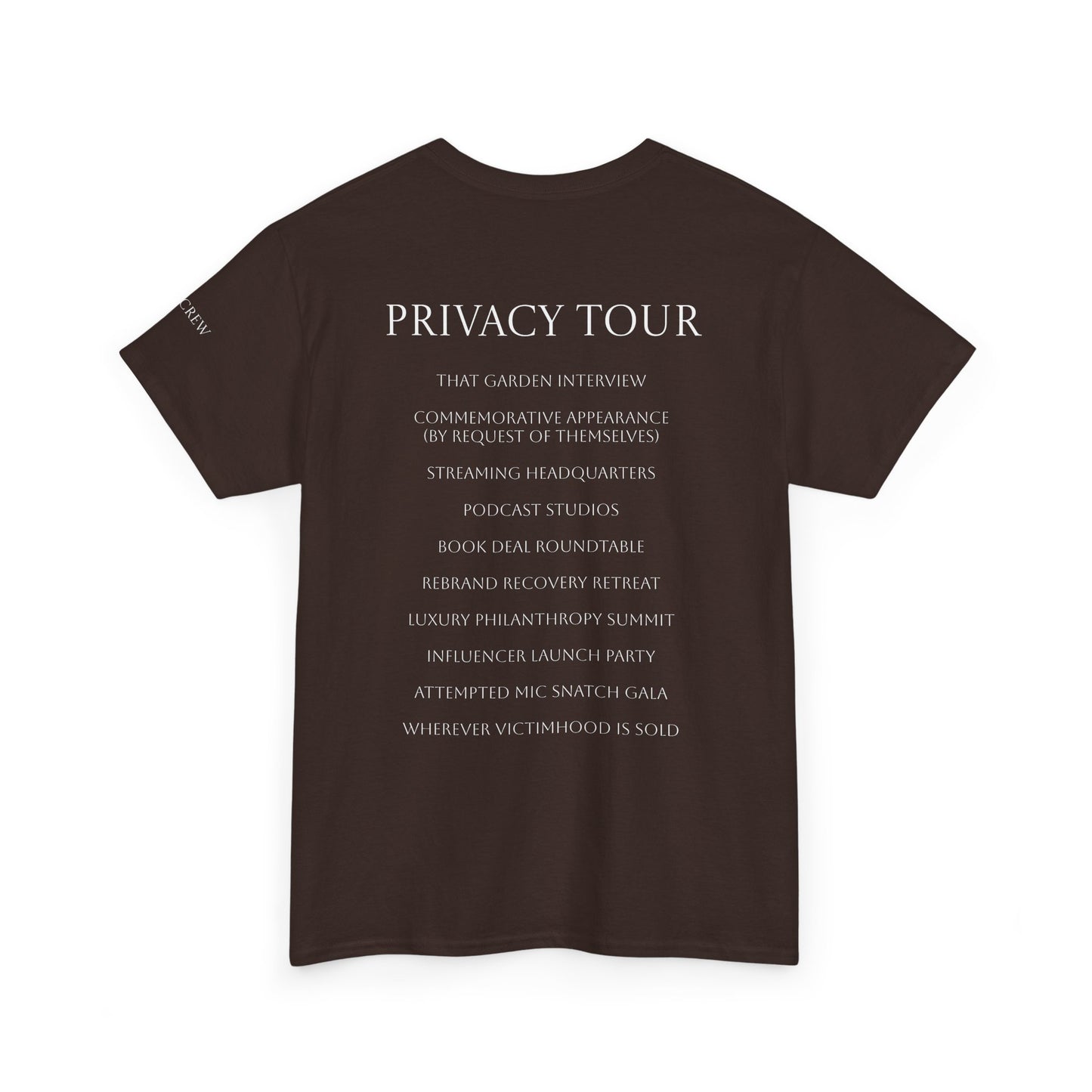Privacy Tour Tee