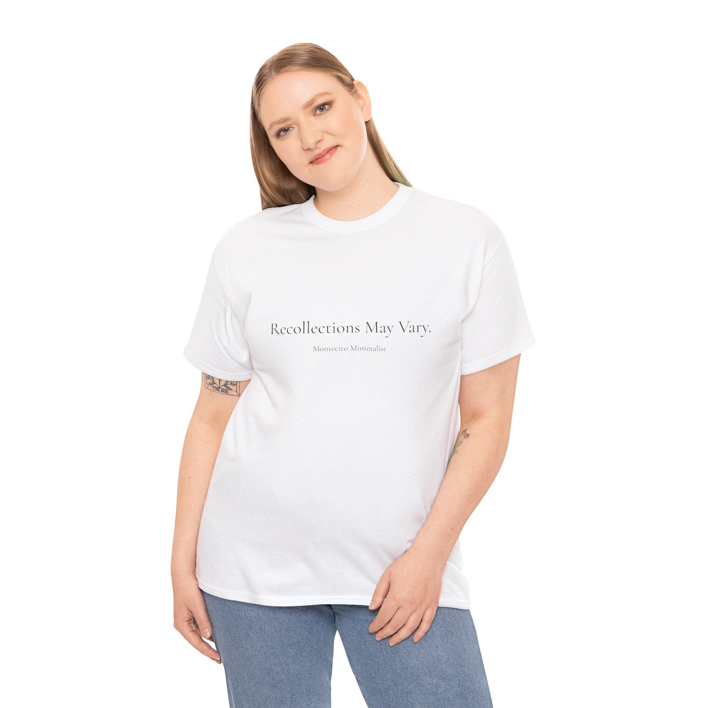 Recollections May Vary Unisex Cotton Tee (Printed & Shipped from Australia- US Option Available!)