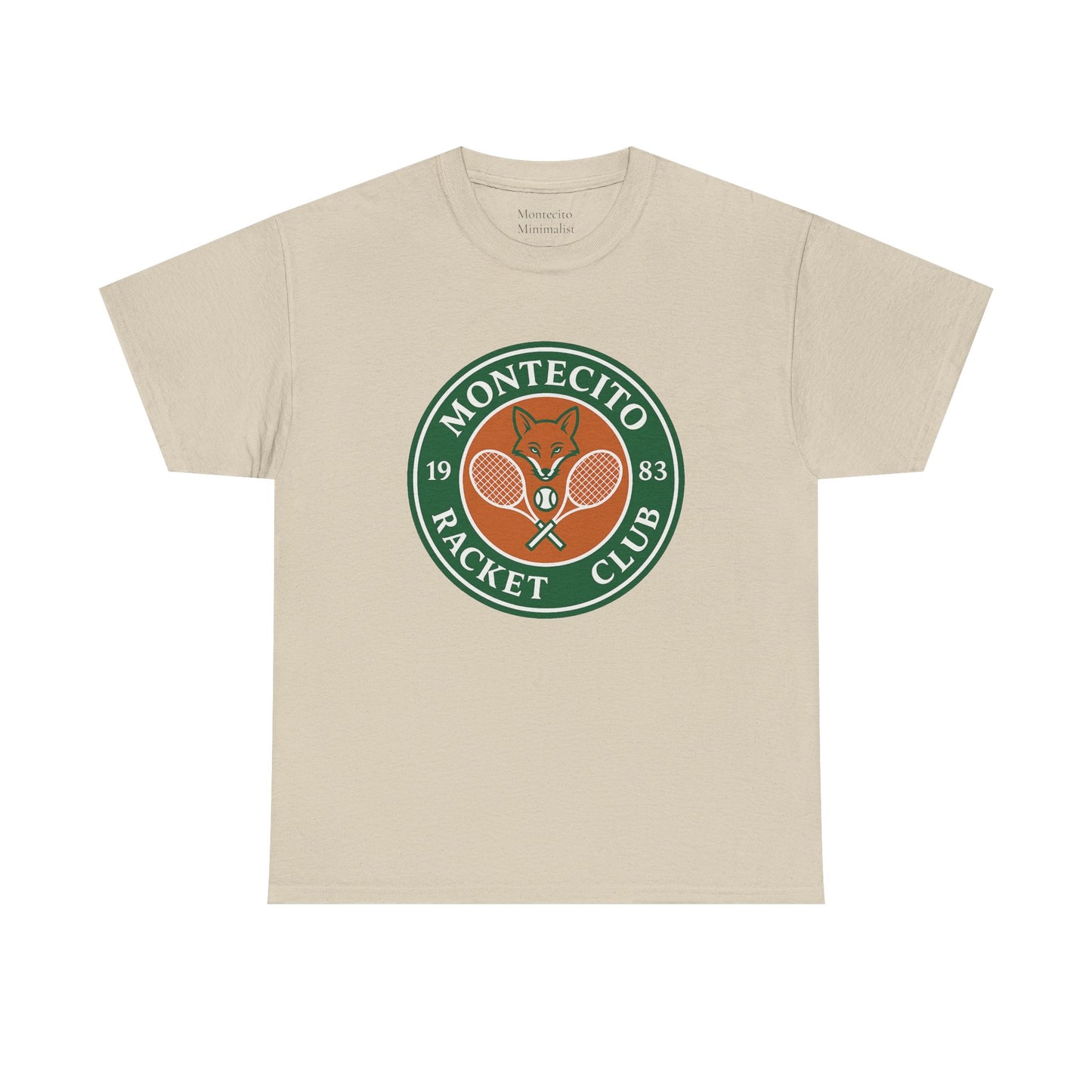 Montecito Racket Club Unisex Heavyweight Cotton Tee