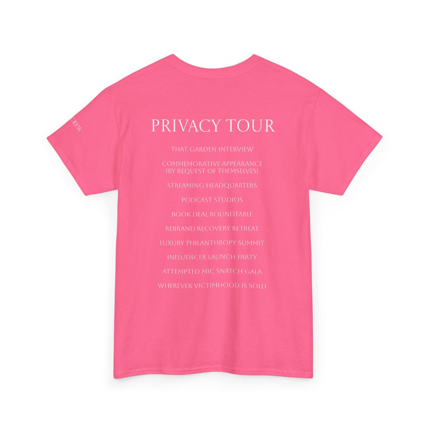 Privacy Tour Tee