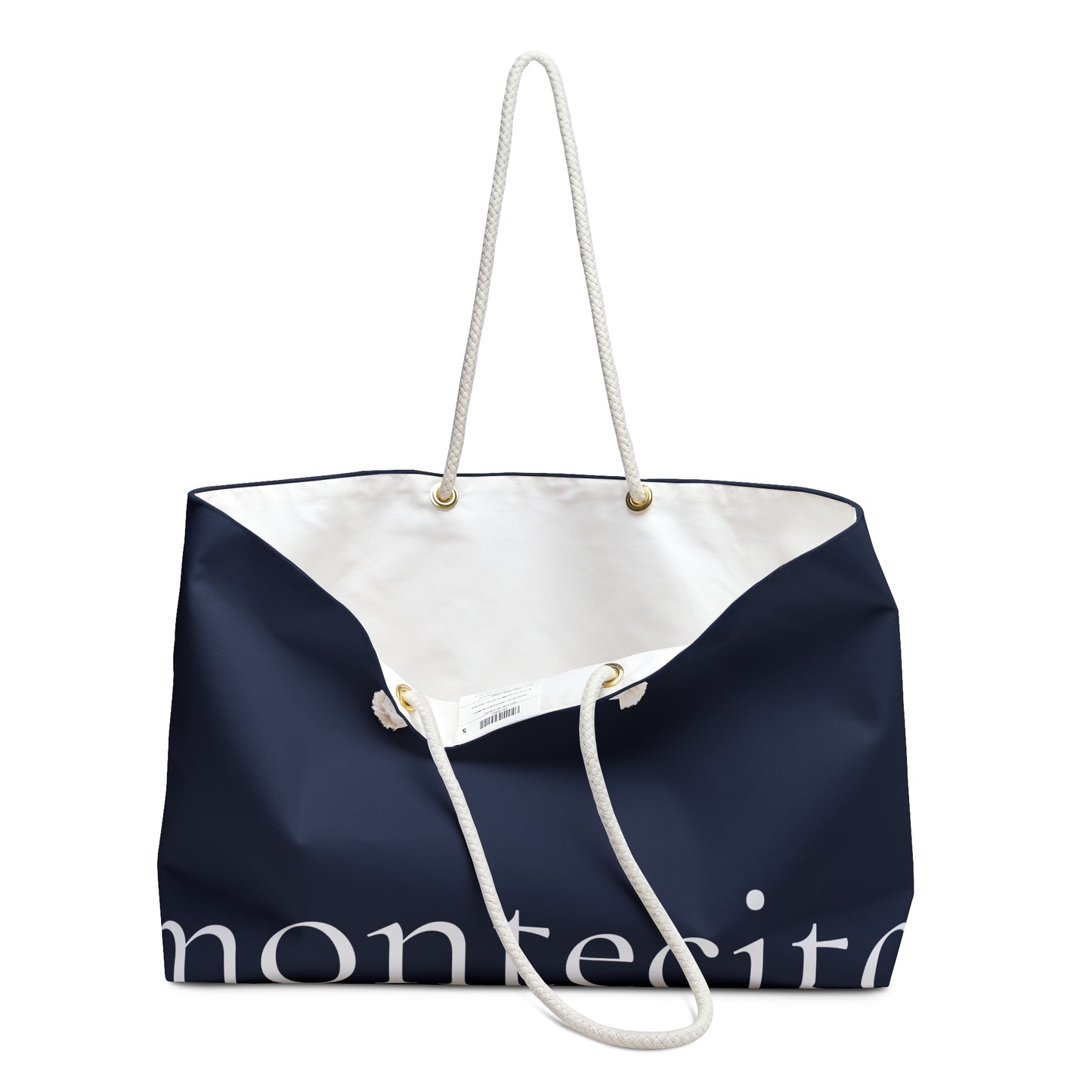 Montecito Minimalist Weekender Bag - Stylish Travel Tote for Getaways