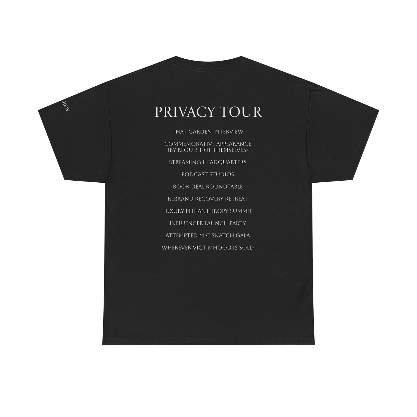 Privacy Tour Tee