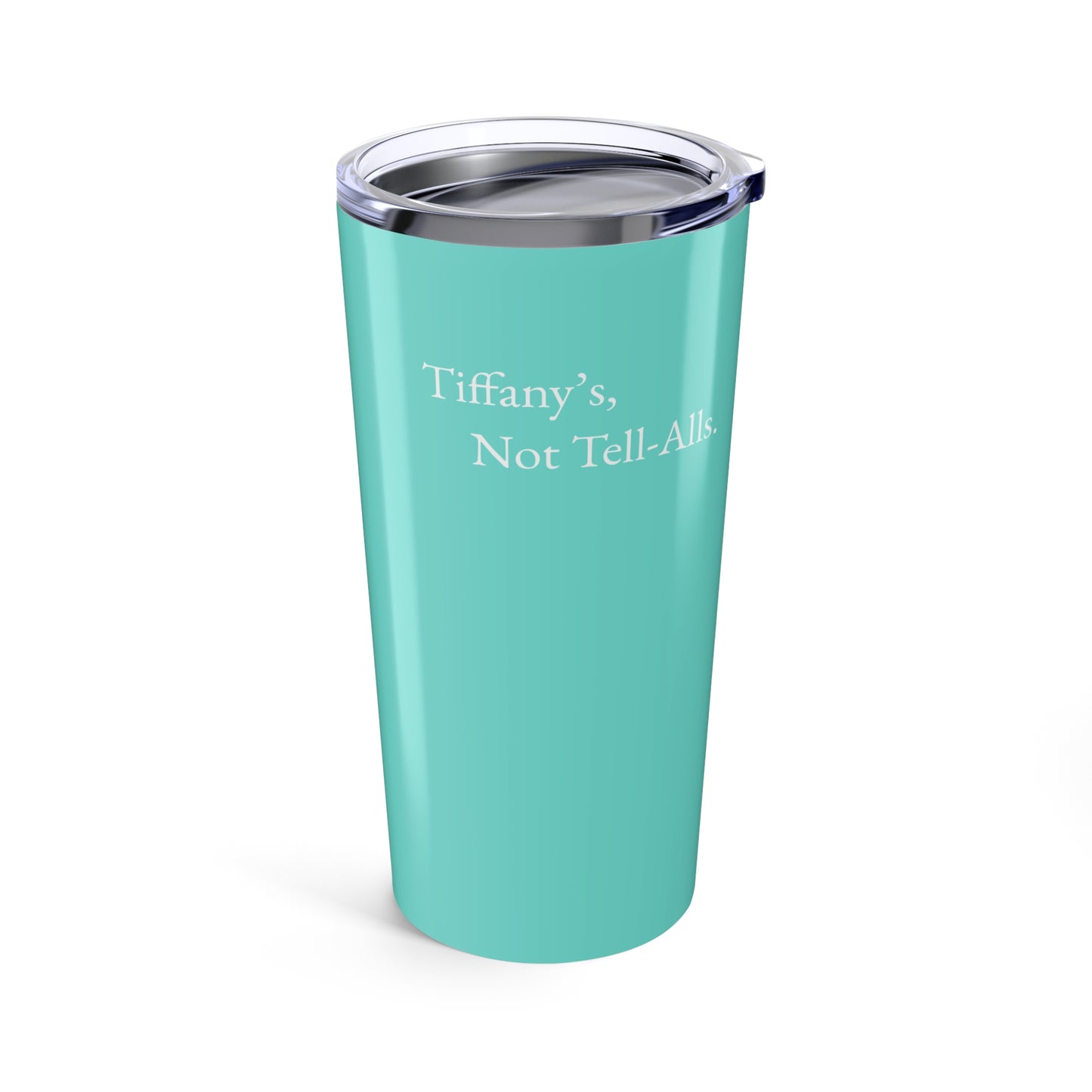 Tiffany’s, Not Tell-Alls. Travel Mug