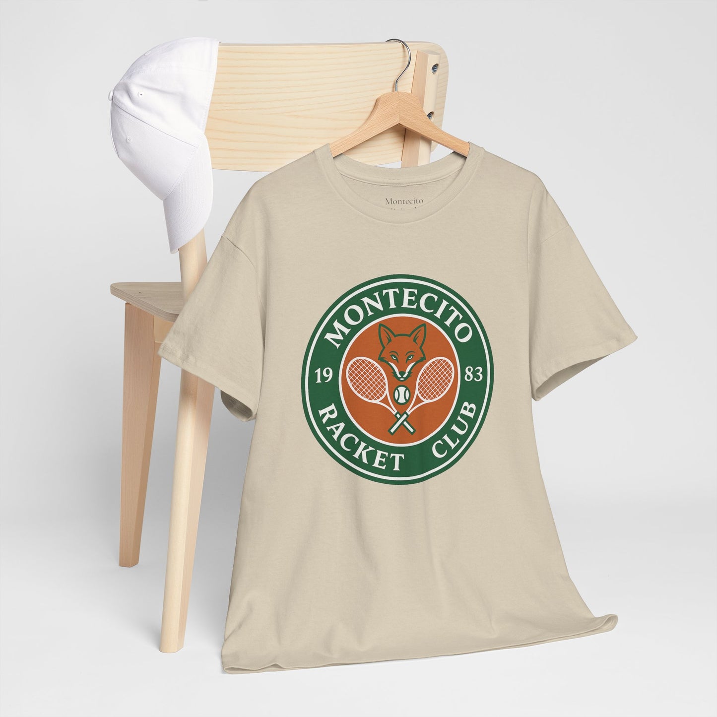 Montecito Racket Club Unisex Heavyweight Cotton Tee