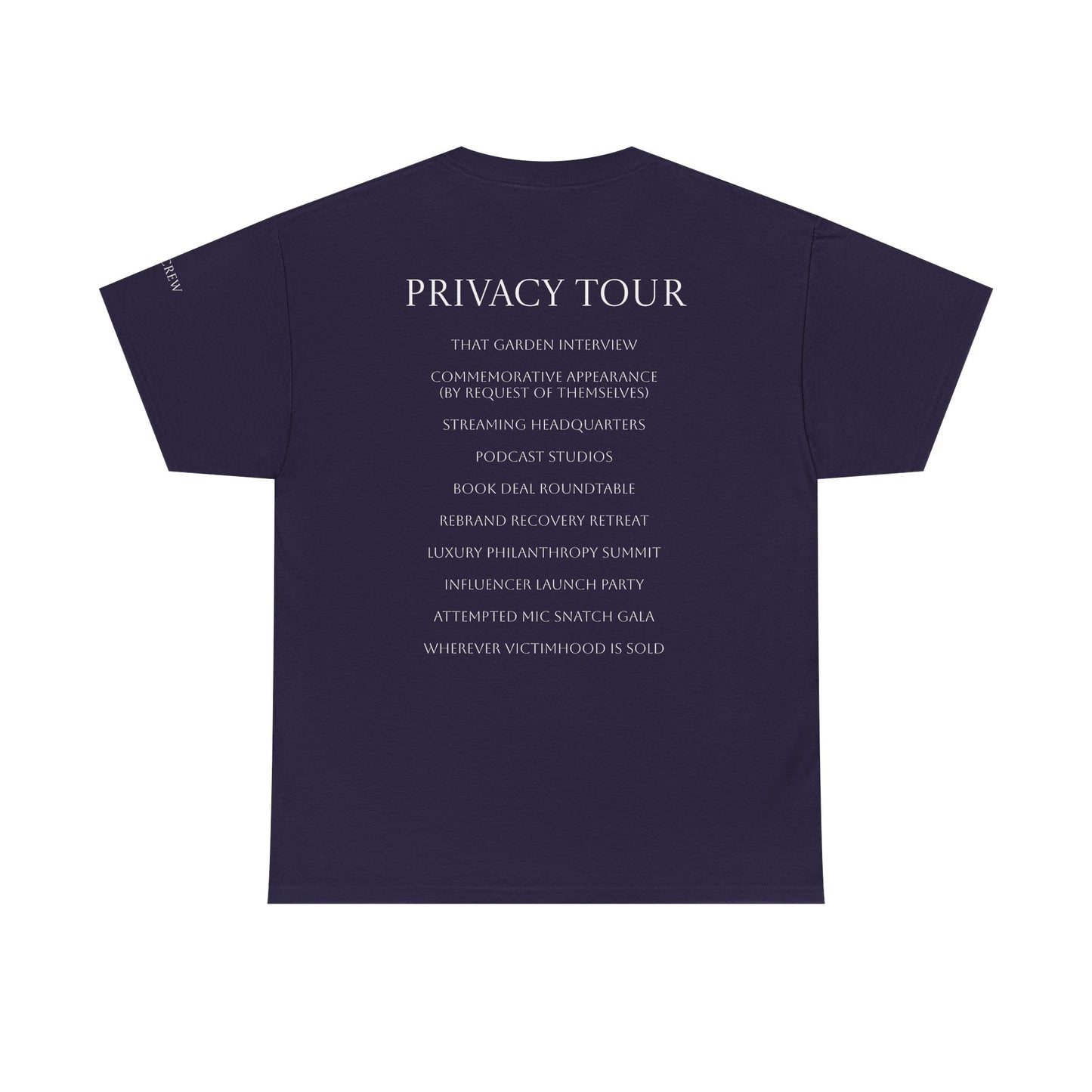 Privacy Tour Tee