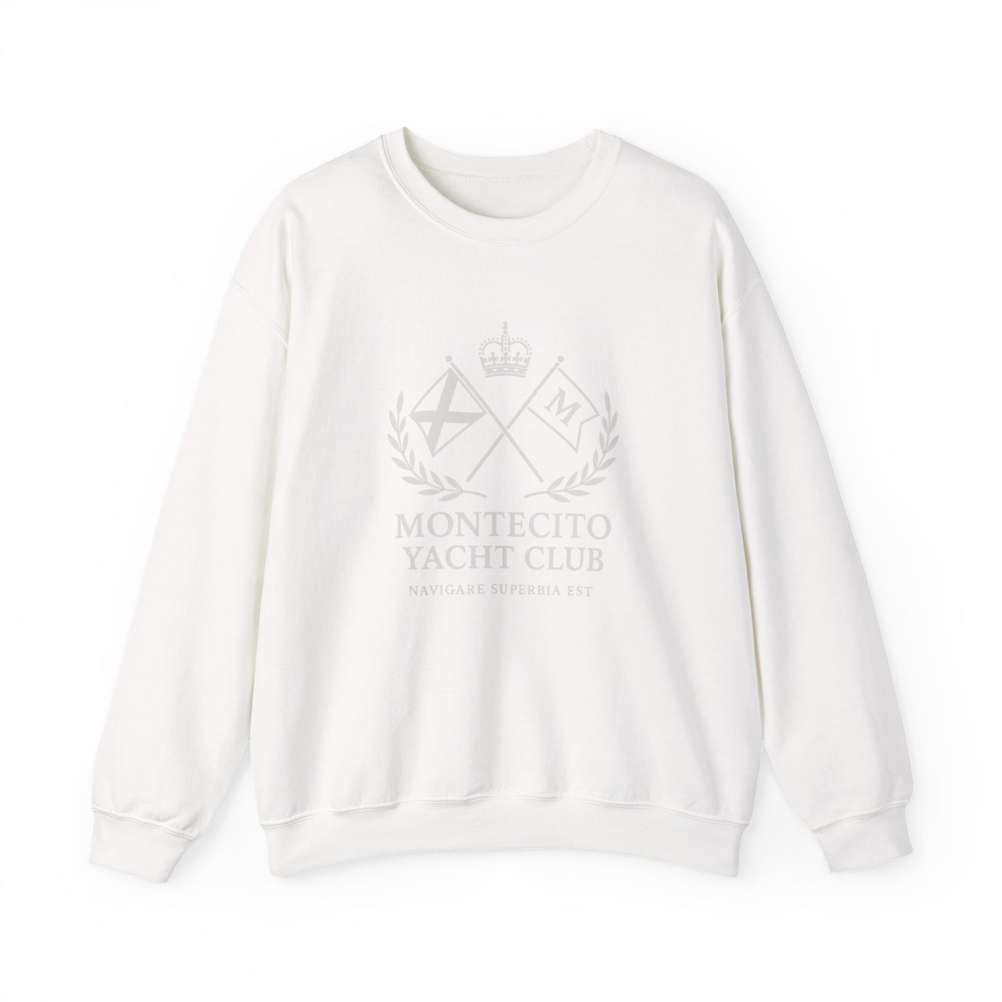 Montecito Yacht Club Sweatshirt | Cozy Unisex Crewneck