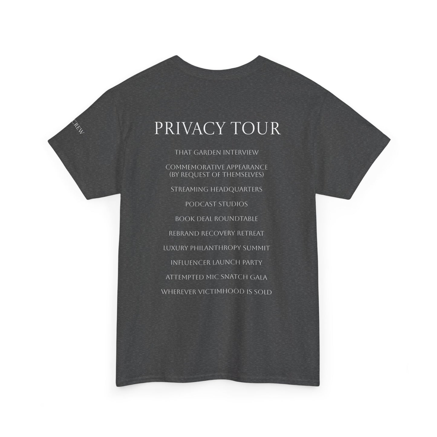 Privacy Tour Tee