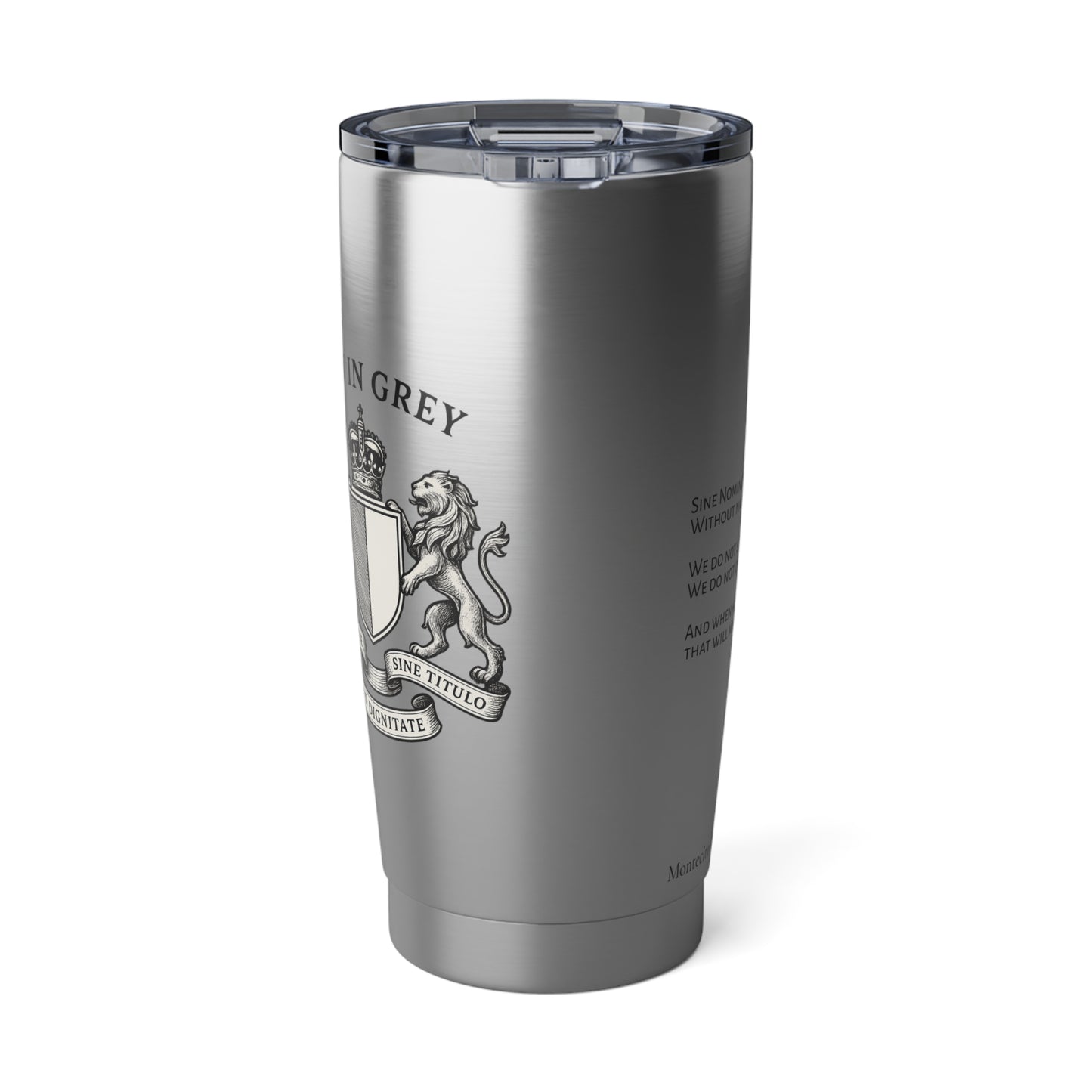 The Men in Grey 20oz Tumbler