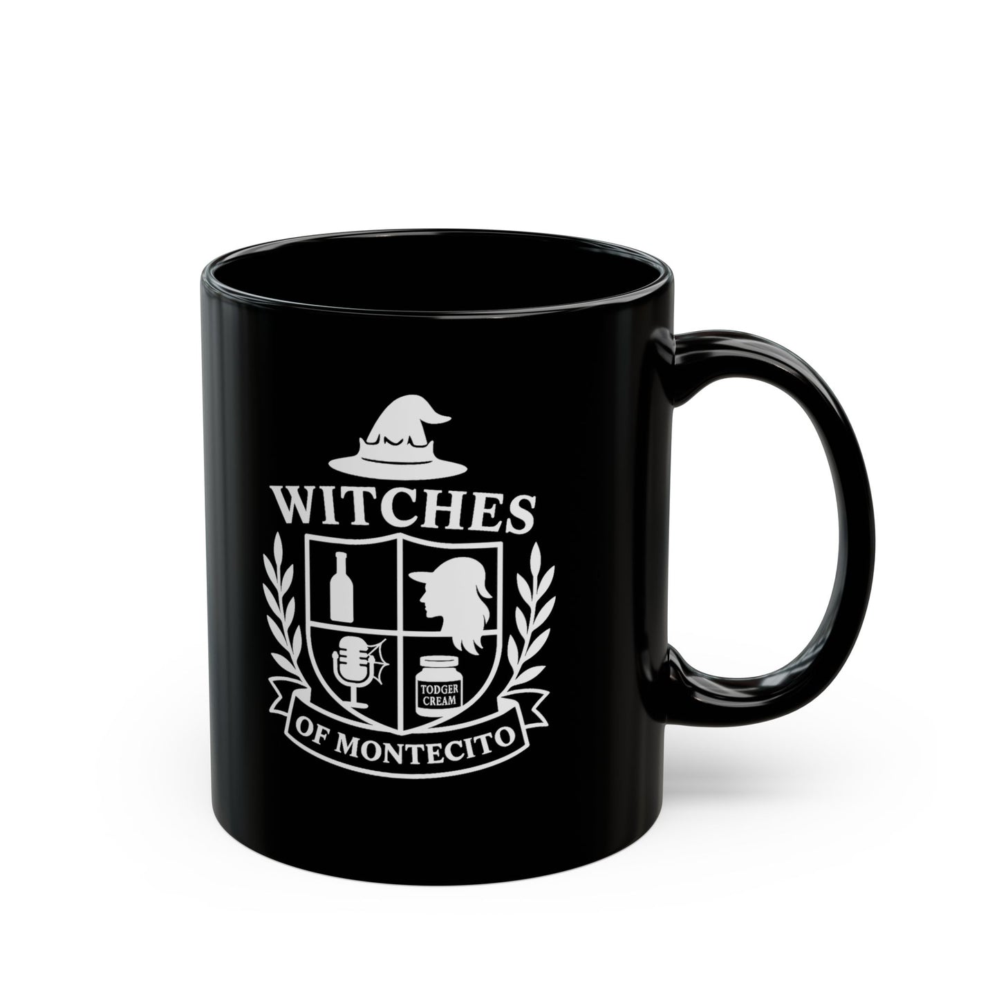Witches of Montecito Black Mug