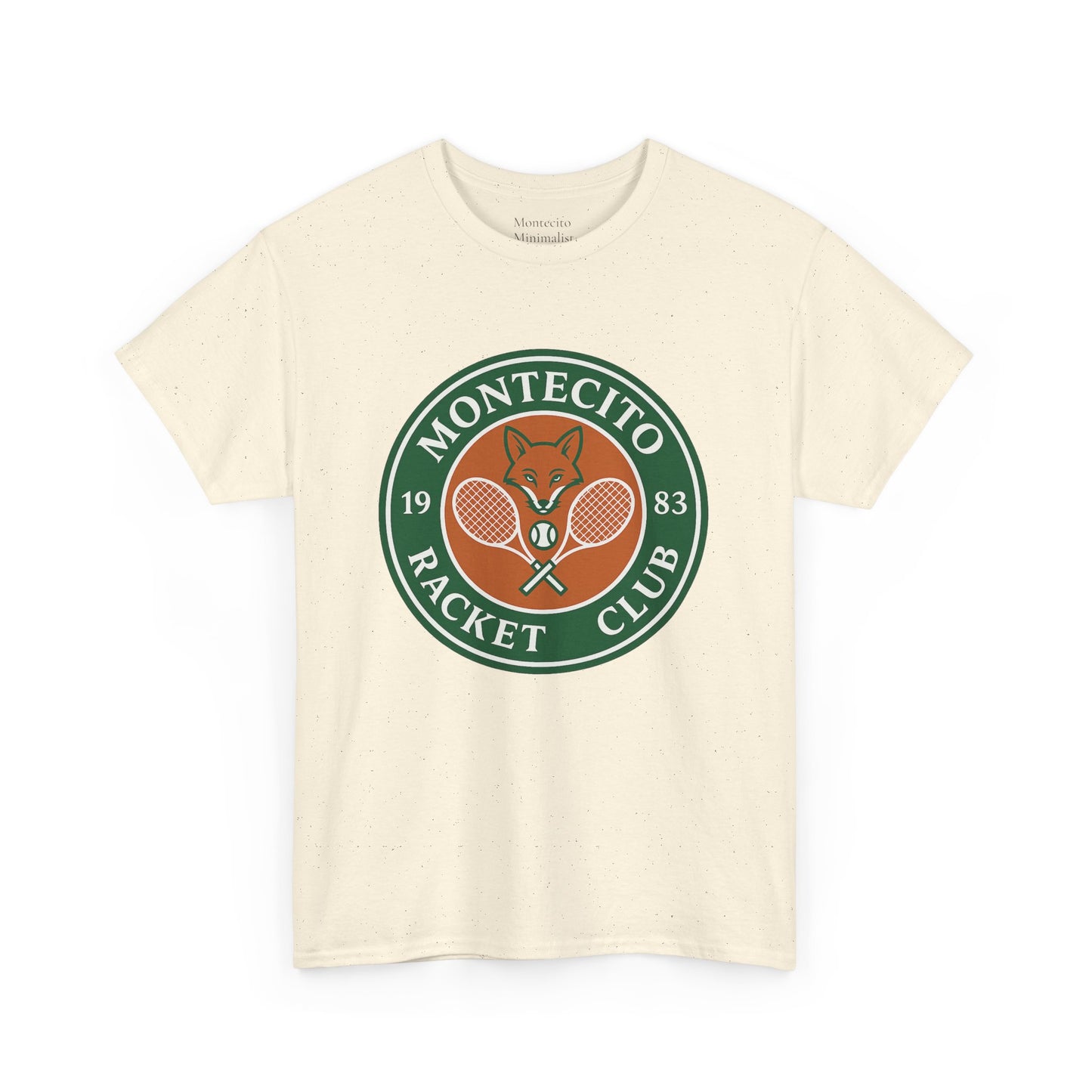 Montecito Racket Club Unisex Heavyweight Cotton Tee