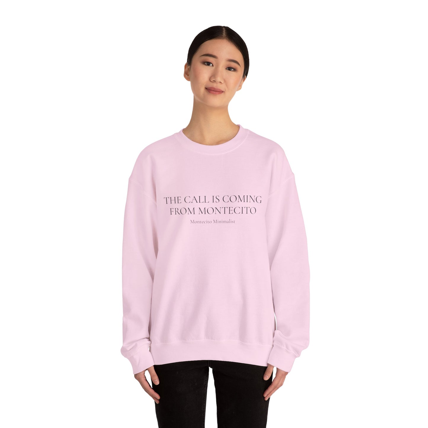 The call is coming from Montecito Crewneck Sweatshirt