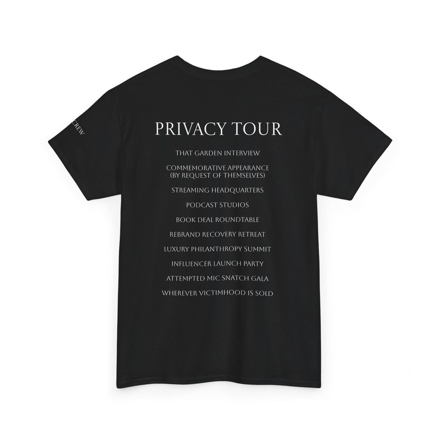 Privacy Tour Tee