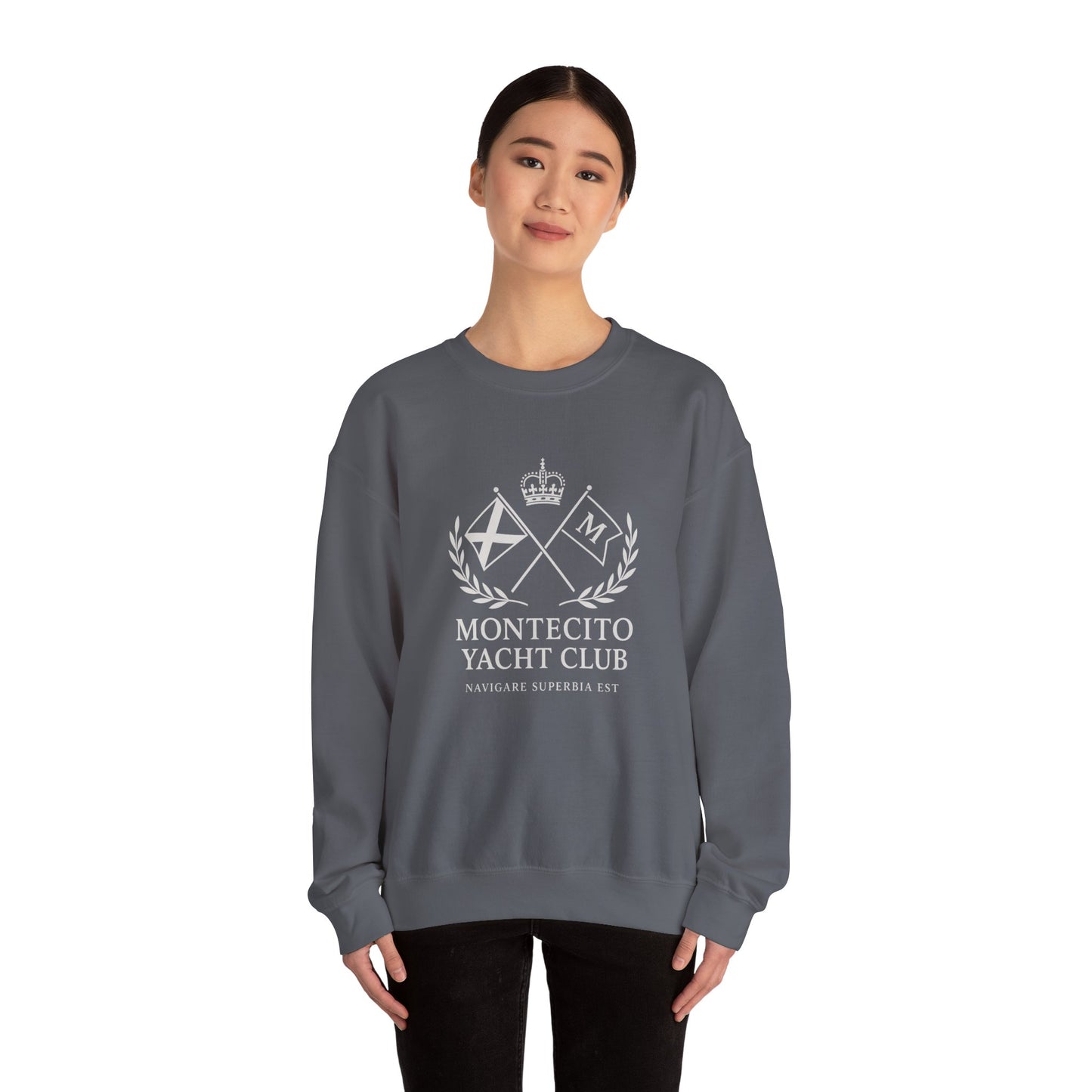 Montecito Yacht Club Sweatshirt | Cozy Unisex Crewneck
