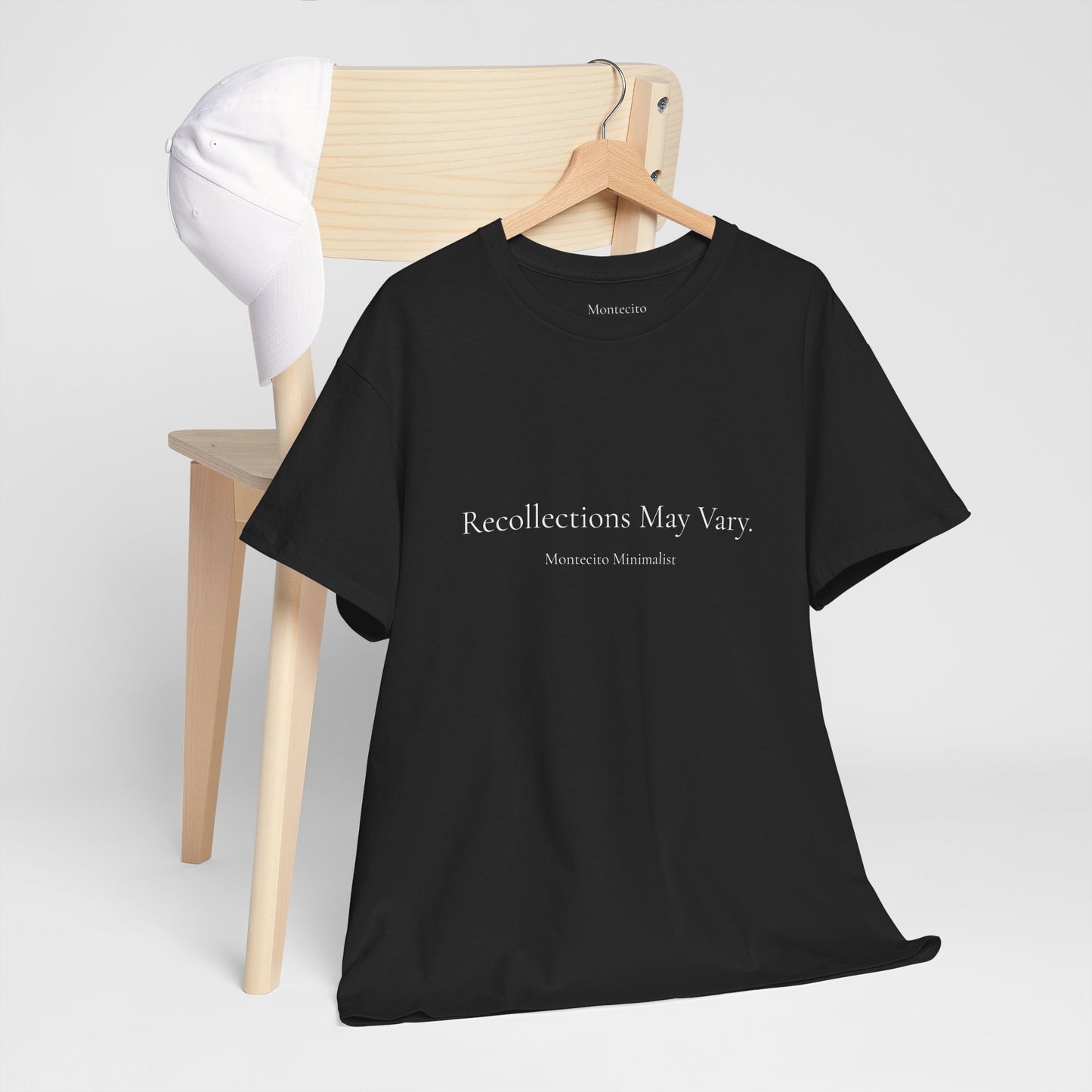 Recollections May Vary Unisex Cotton Tee (Printed & Shipped from Australia- US Option Available!)