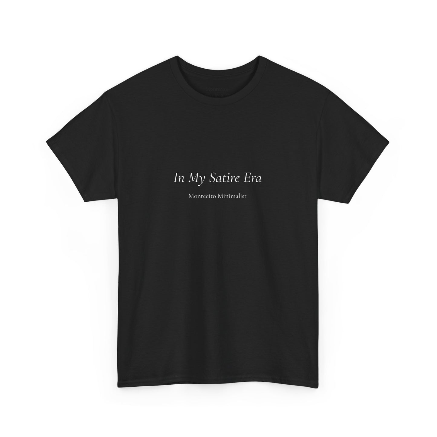 In My Satire Era Unisex Heavyweight Cotton Tee