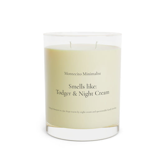 Montecito Minimalist Candle | Smells Like Todger & Night Cream