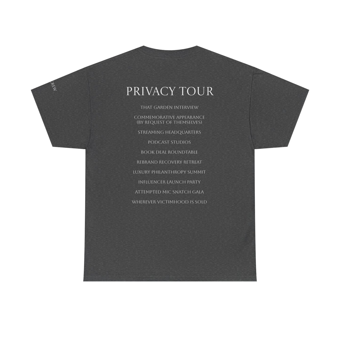 Privacy Tour Tee