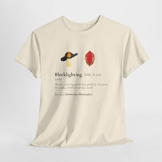 Blocklighting Unisex Heavyweight Cotton Tee